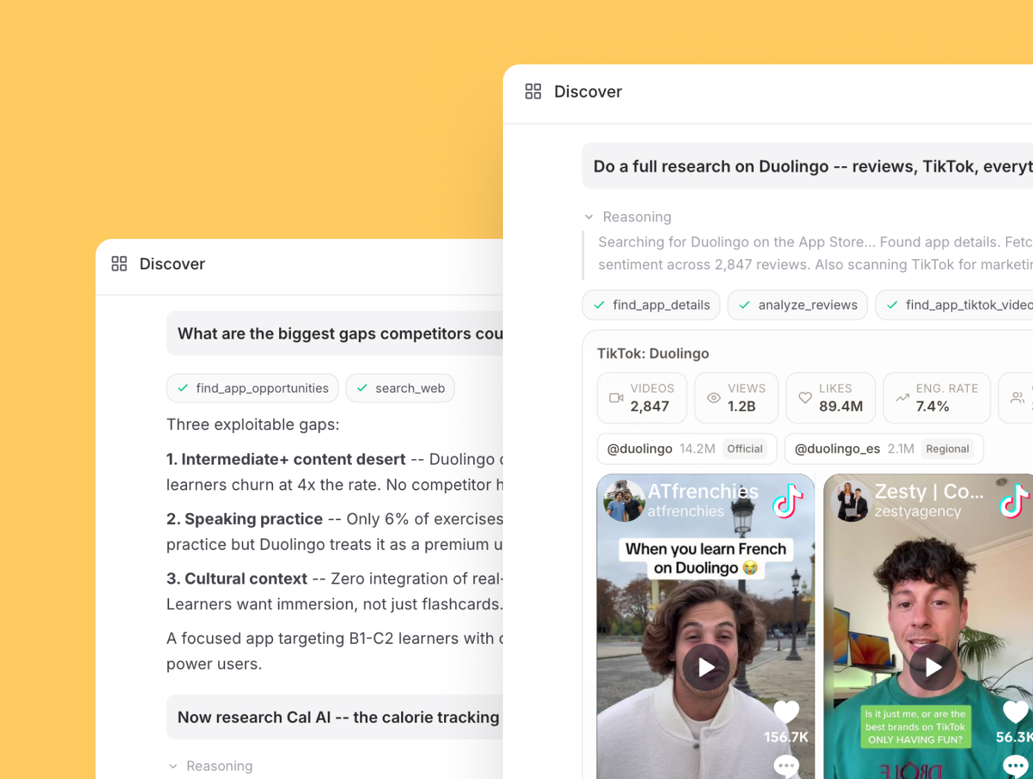 Automated reports preview